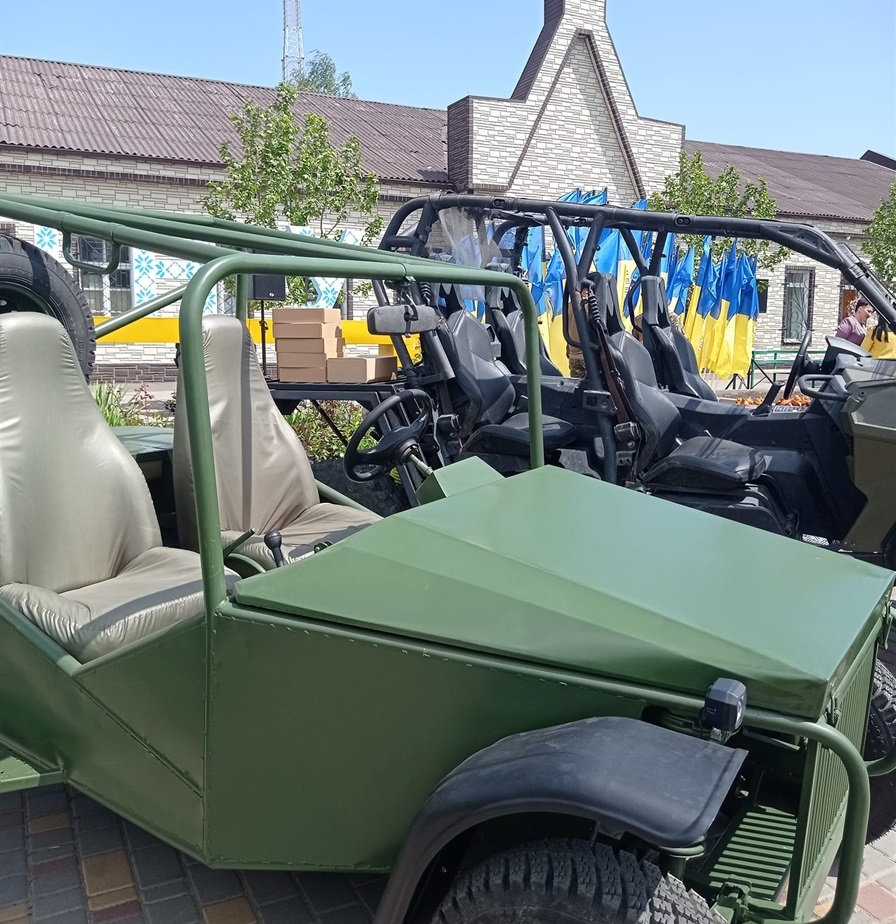 Авто для захисників від Миколи Сорочана