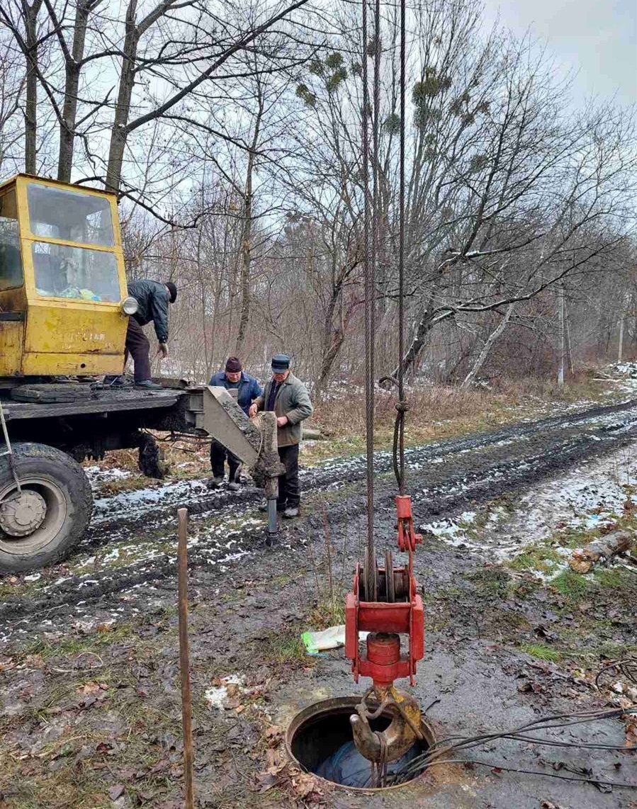 Роботи на водокачці