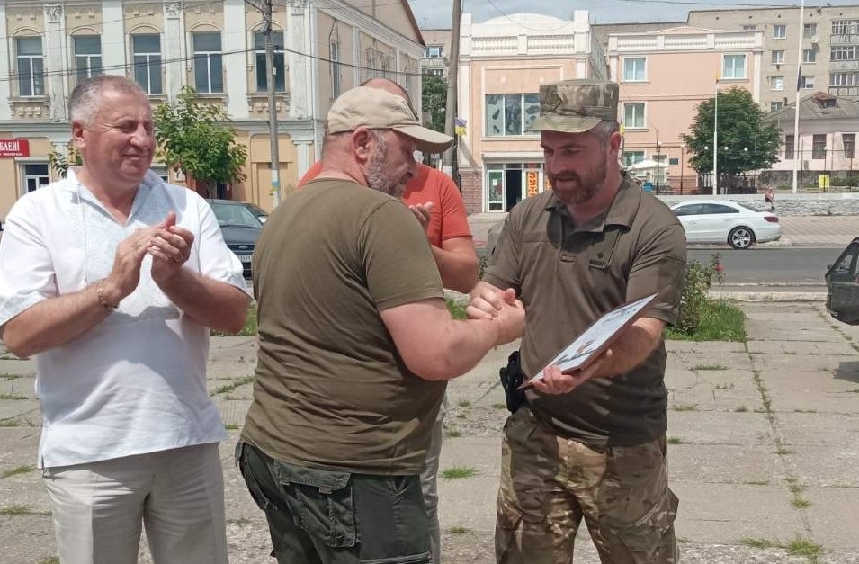 Подяка Руслану Антонюкову
