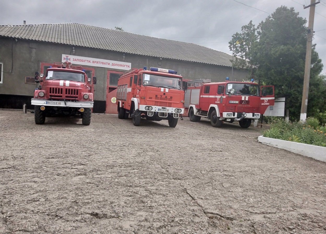 Автопарк 37-ї ДПРЧ в повній бойовій готовності