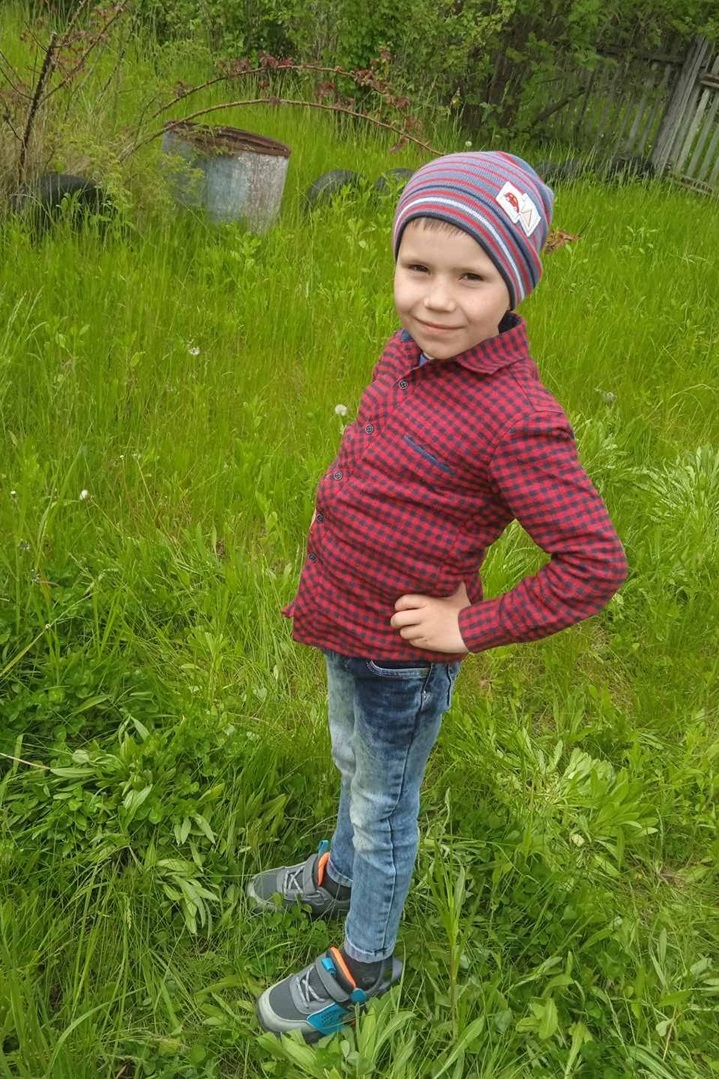 Михайлик, 7 років, братик Наталії