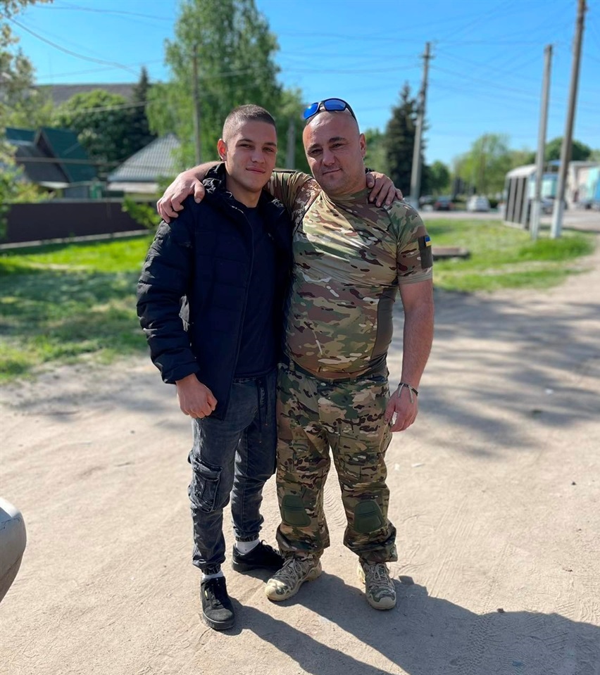 В’ячеслав Стоянов з татом