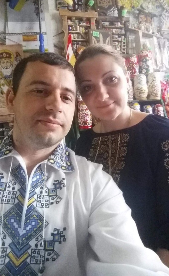 Олександр Павлін з дружиною Оксаною