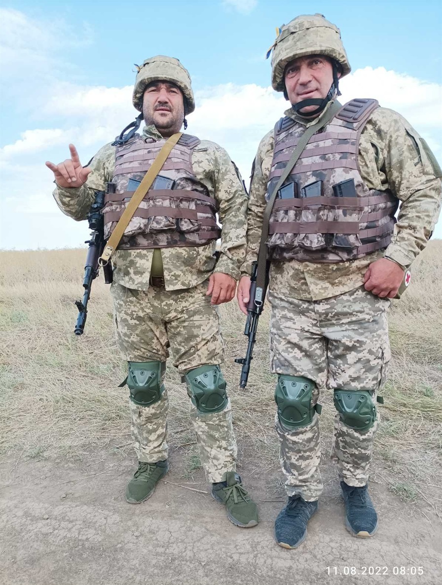 Володимир Кобелєв з братом Сергієм