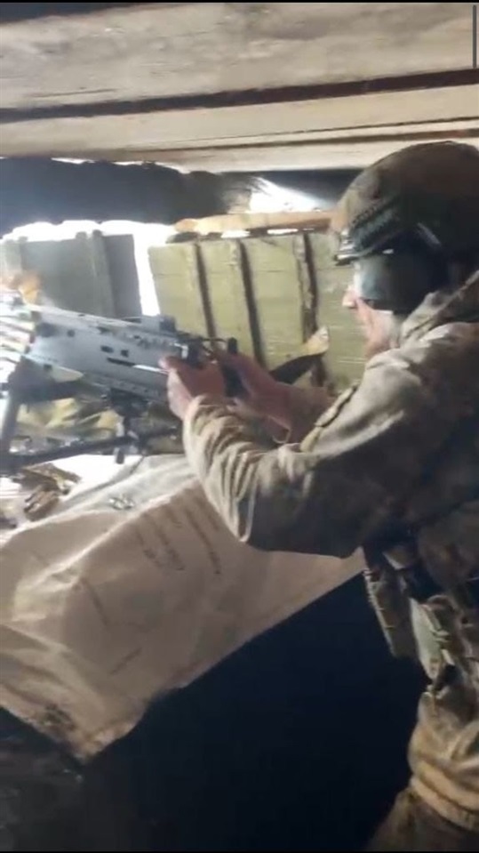 На позиції