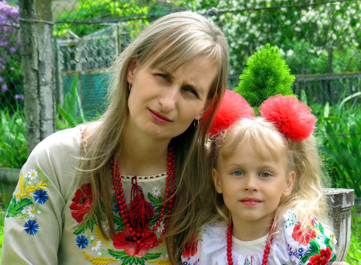 З коханою матусею