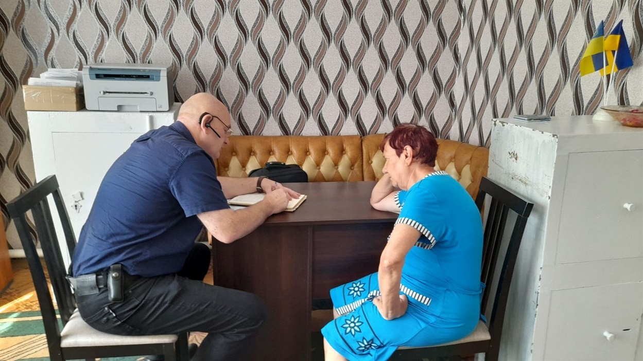 Під час прийому громадян у Лисогірці