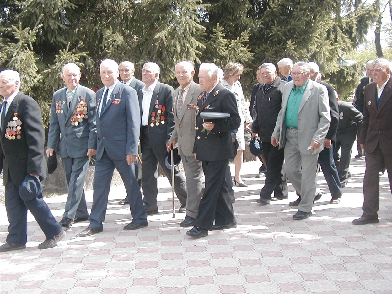 Ветерани на мітингу