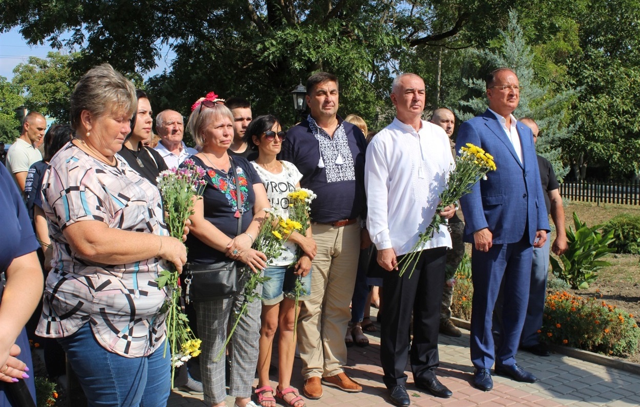 Під час відкриття Алеї слави