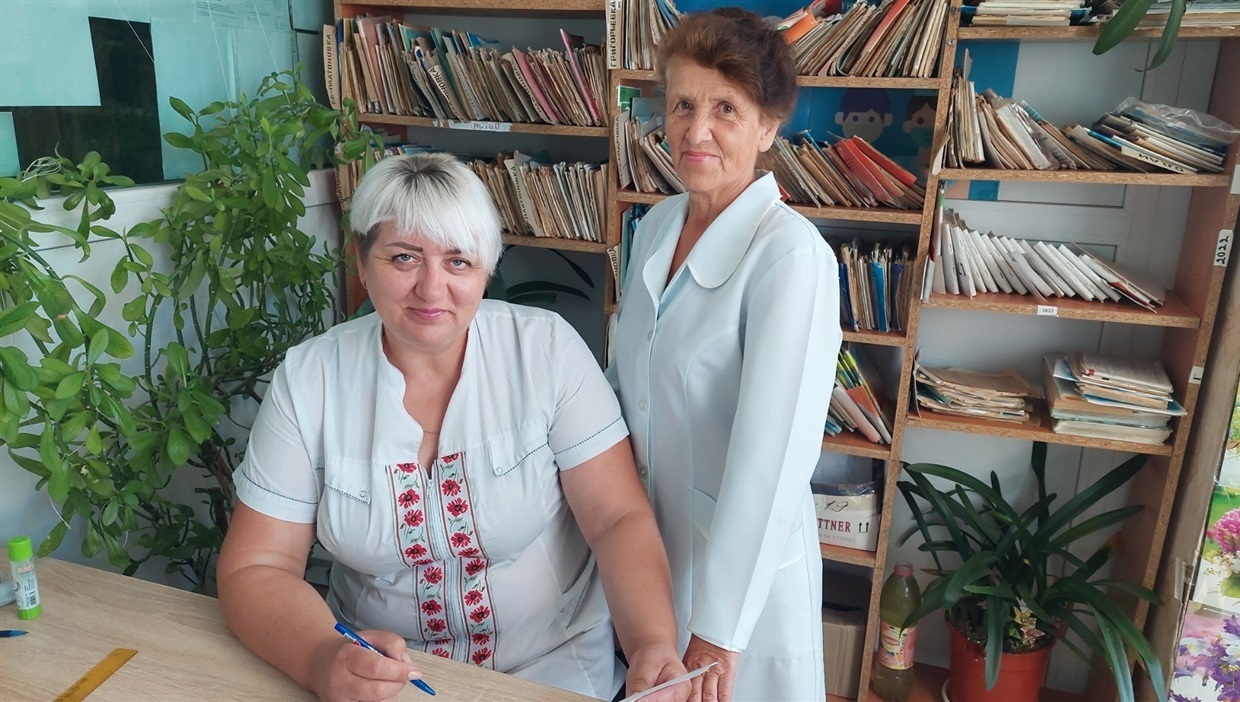 Наталя Бондаренко та Ніна Дрозд