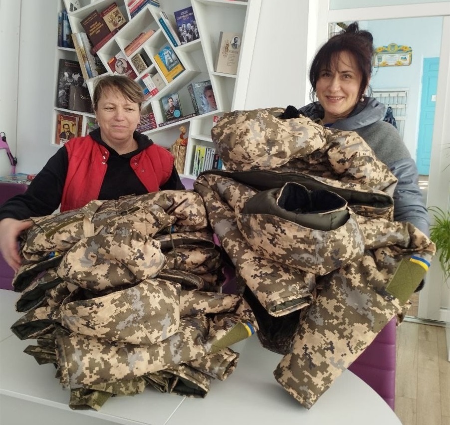 Бушлати для наших воїнів