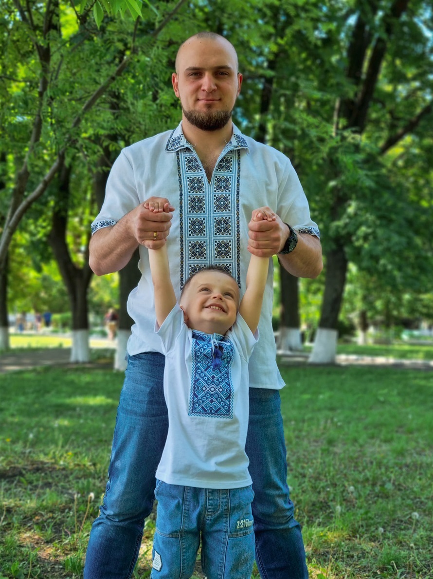 З синочком Артемієм