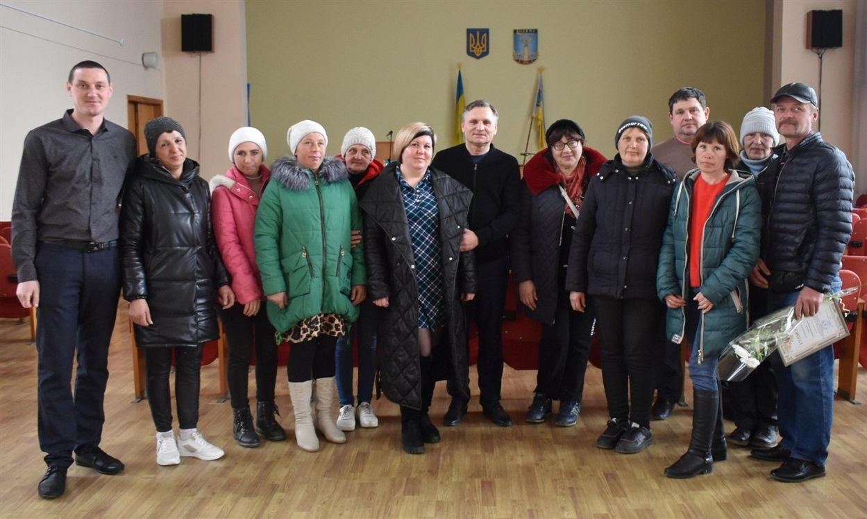 Кодимський міський голова Сергій Лупашко з комунальниками
