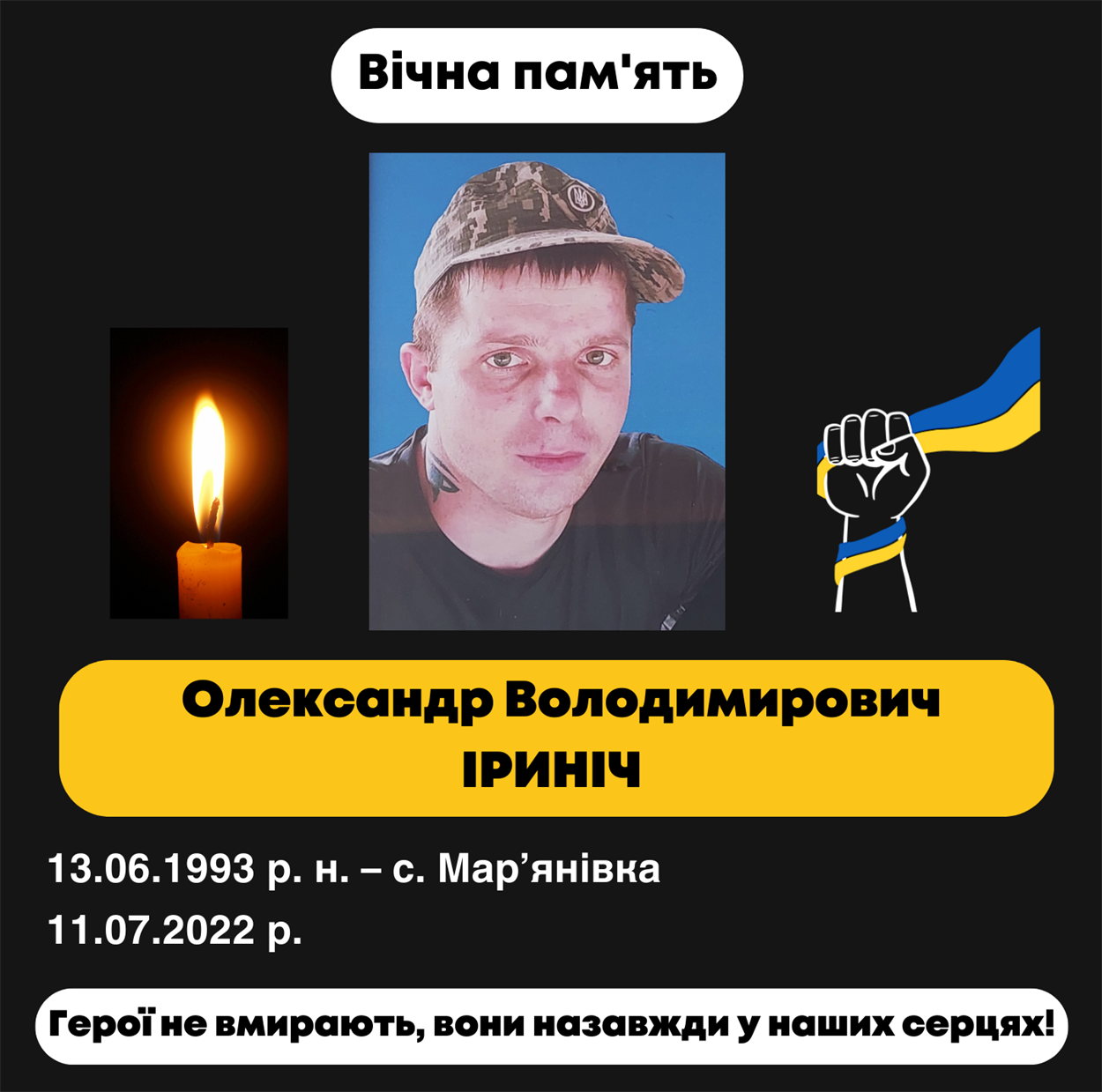 Олександр Володимирович Іриніч