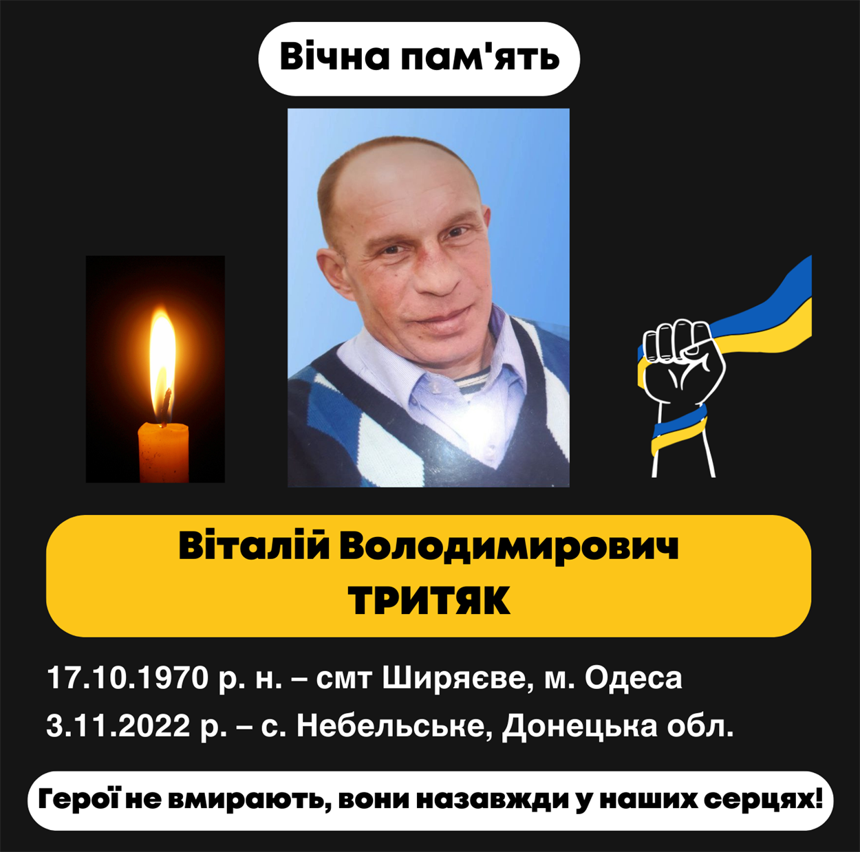 Віталій Володимирович Тритяк