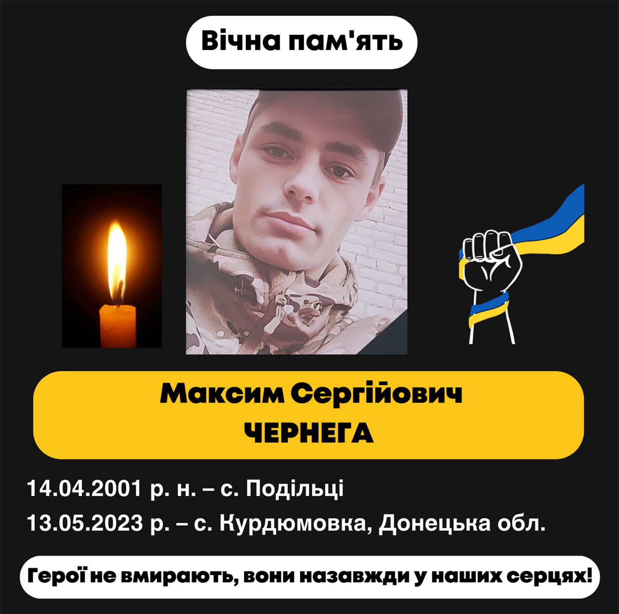 Максим Сергійович Чернега