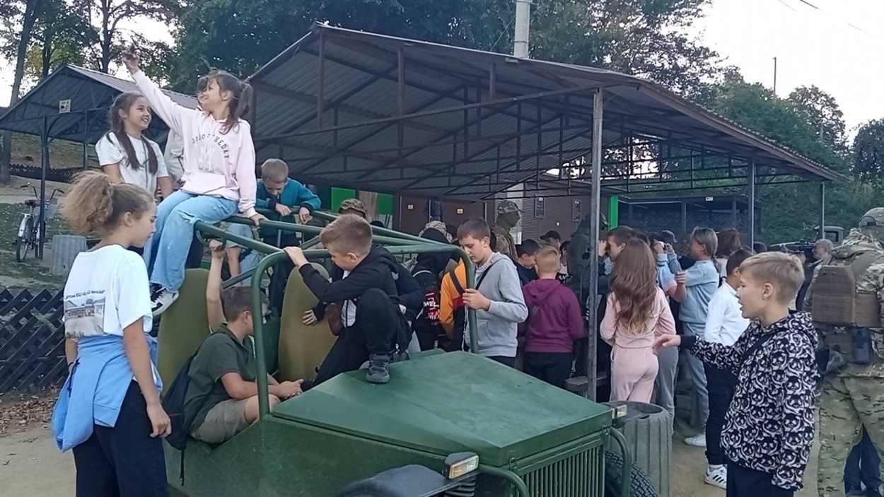 Родзинкою військової виставки став багі
