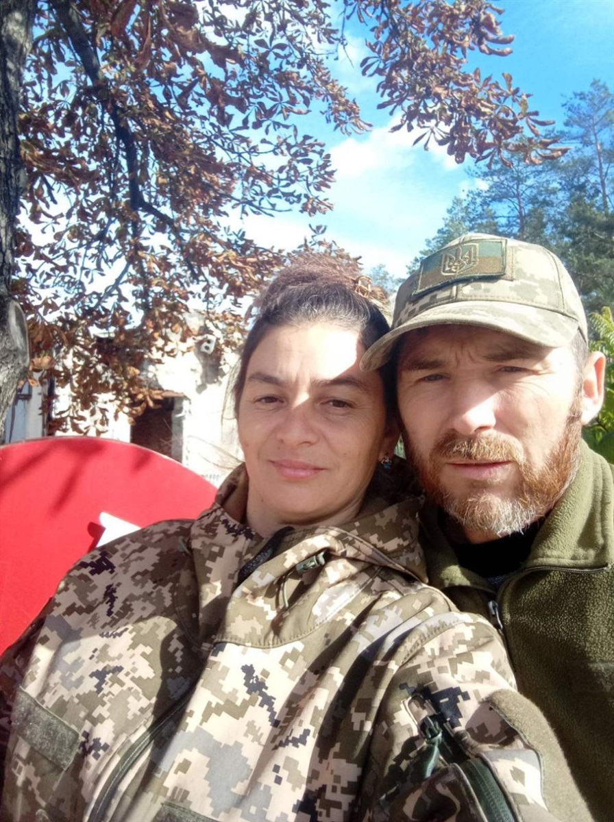 Світлана Бесараб з чоловіком Віктором