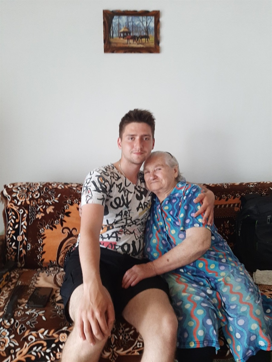 З онуком