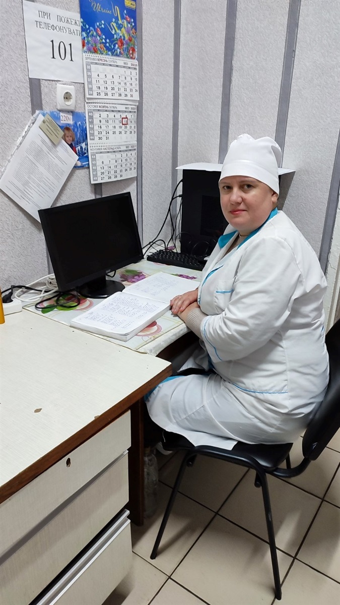 Медсестра Альона Килимник