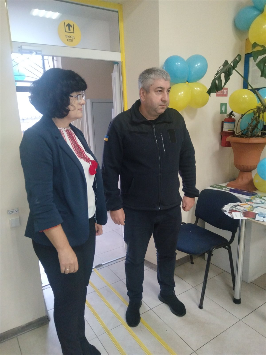 Під час відкриття Центру