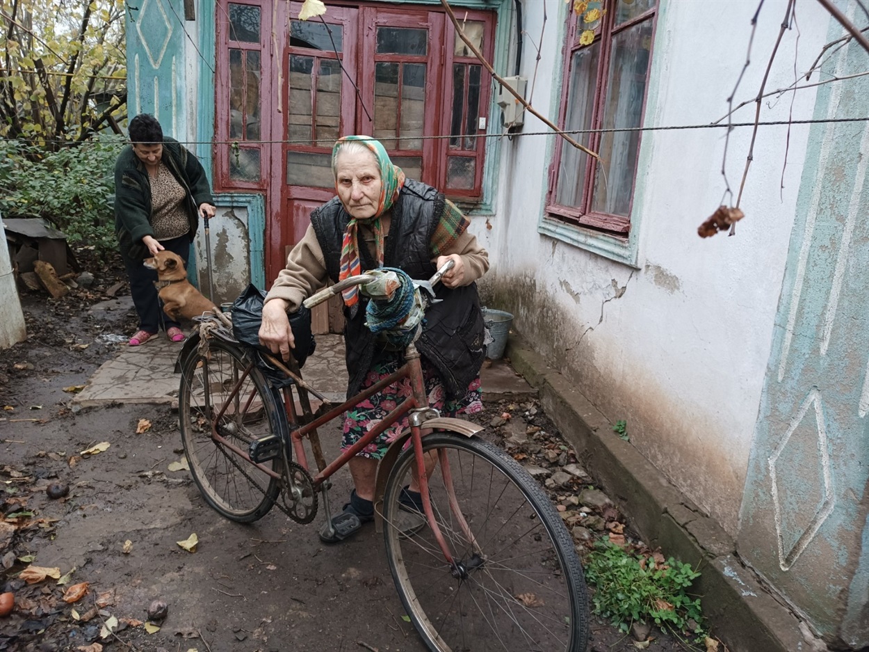 Ганна Яківна і велосипед практично нерозлучні