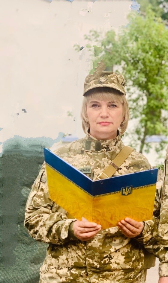Олена Борейко приймає присягу