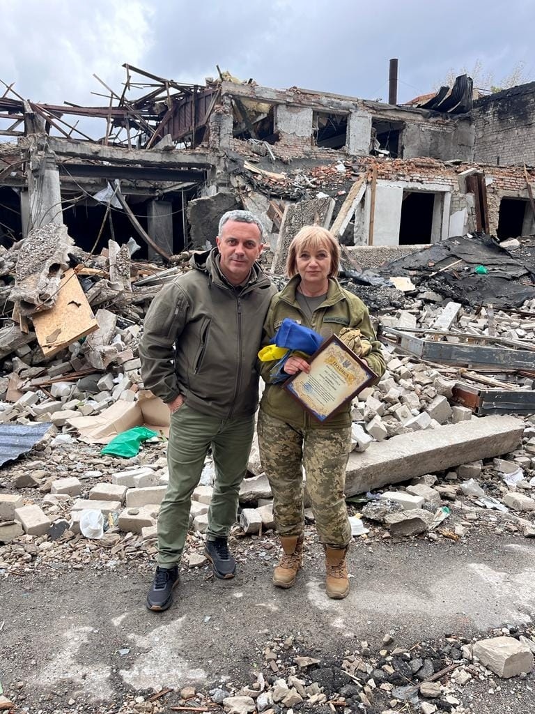 З Балтським міським головою Сергієм Мазуром в Херсоні
