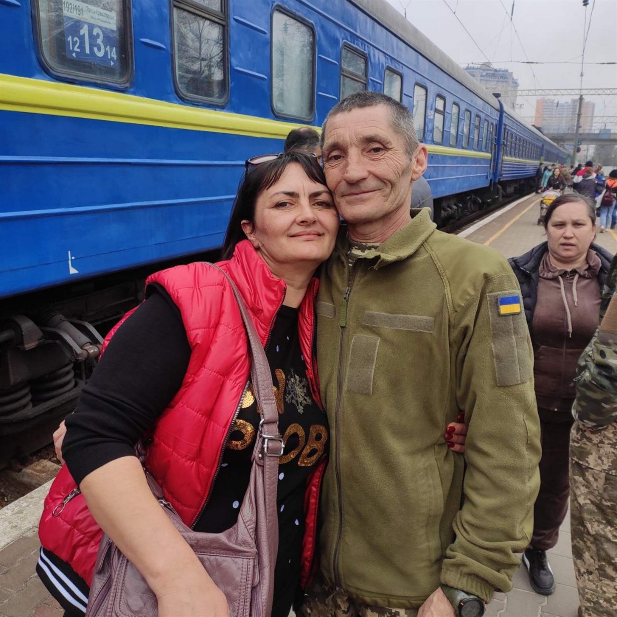 Олександр з сестрою Наталею