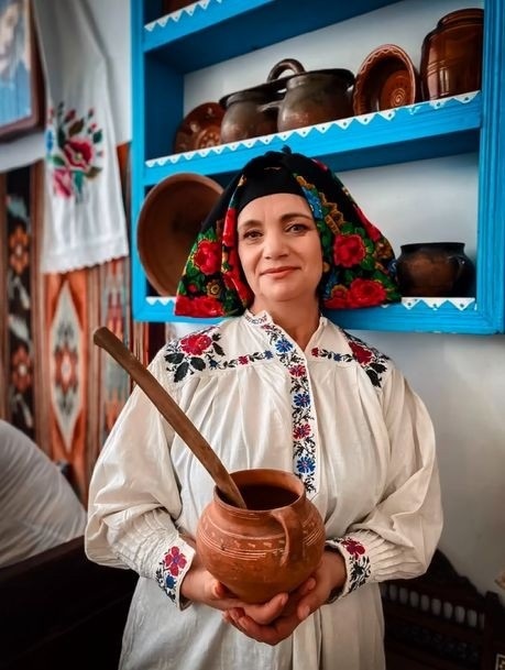 Олена Борейко в історчиному музеї