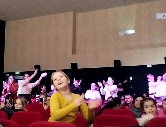 Глядачі вистави теж брали в ній участь