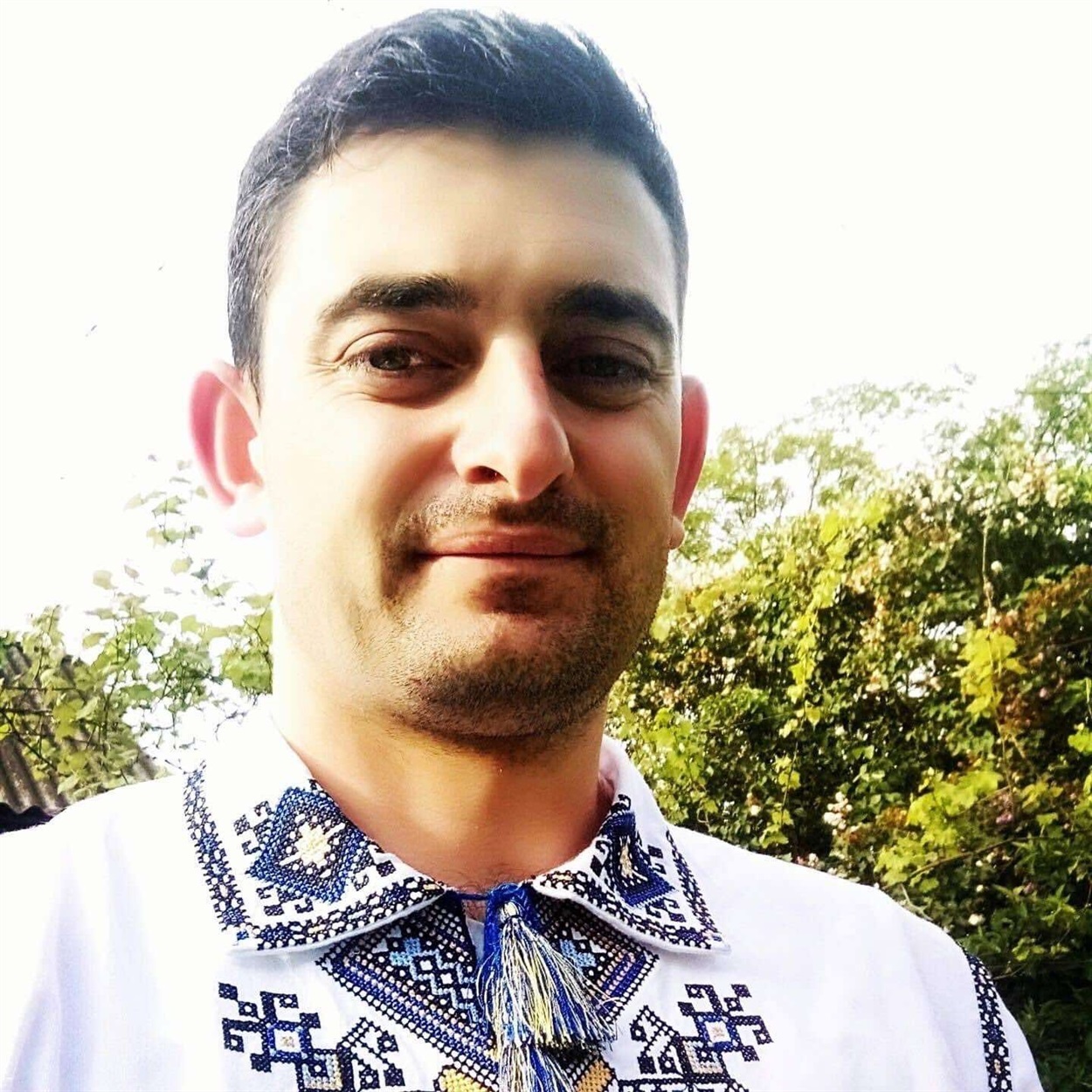 Сергій Бурда дуже любить вишиванку