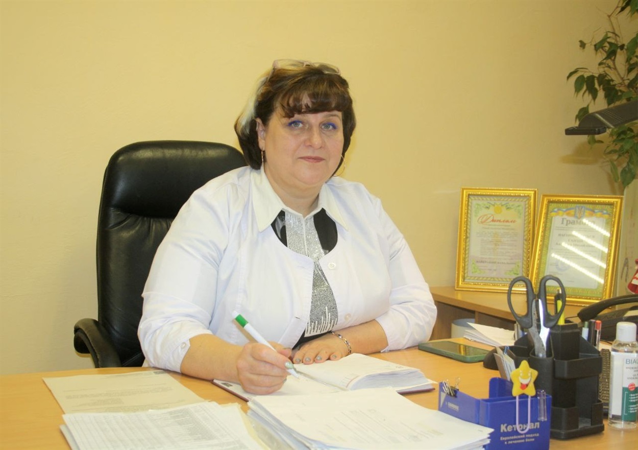 Генеральна директорка Захарівської багатопрофільної лікарні Антоніна Ганзій