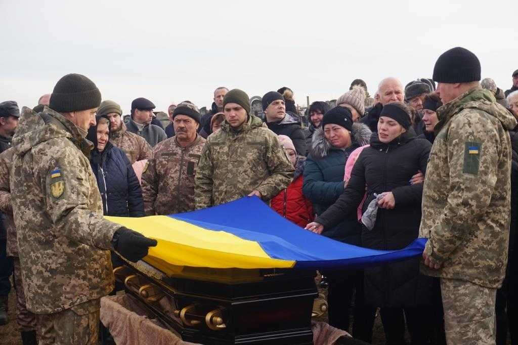 Поховання Героя Олександра Гінжула