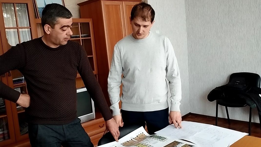 Разом із заступником Олександром Кузьмичем
