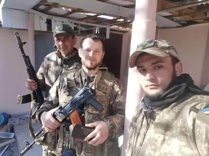 З бойовими побратимами