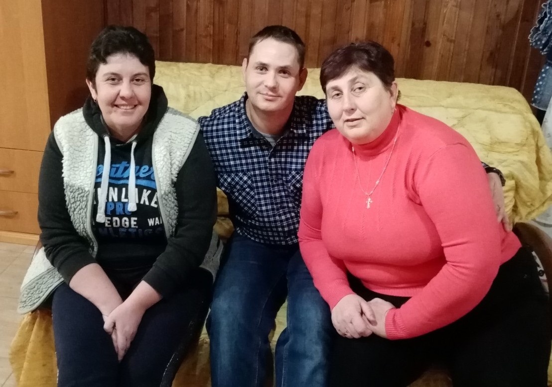 З донькою Оленою і зятем Анатолієм