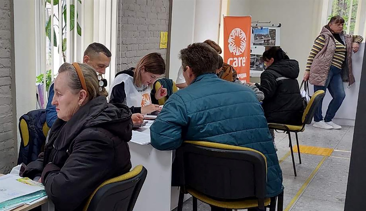 В ЦНАПі, допомога ВПО