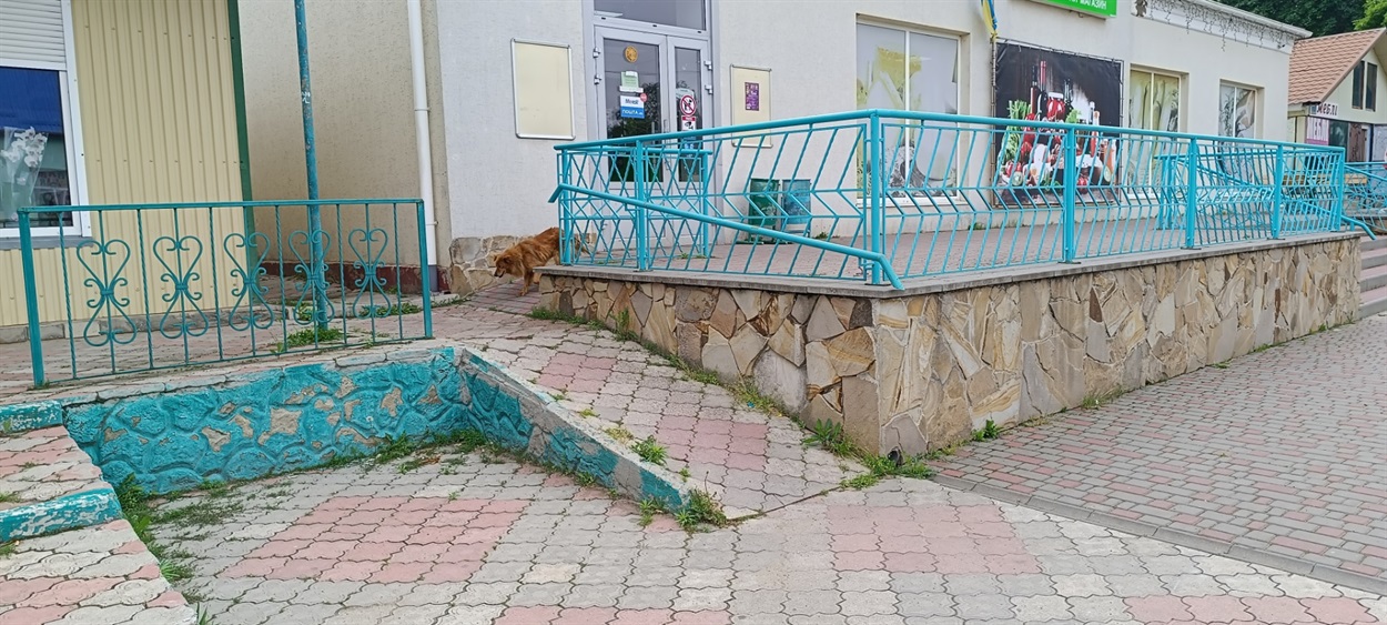 Піднятися сюди на кріслі колісному неможливо