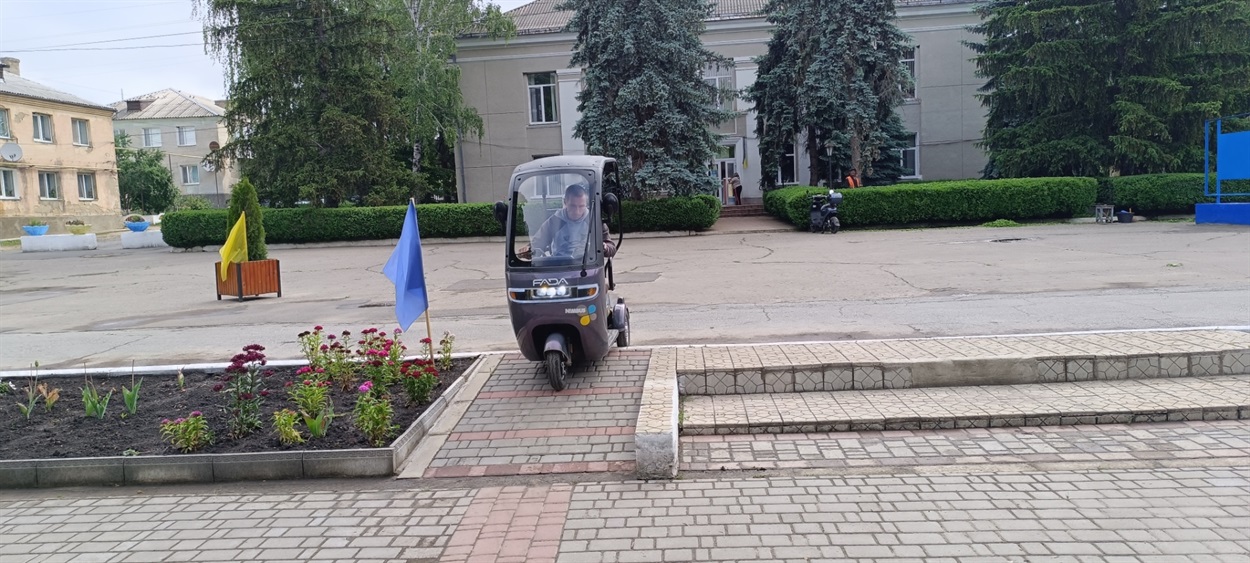  В парку створені необхідні умови для людей з інклюзією