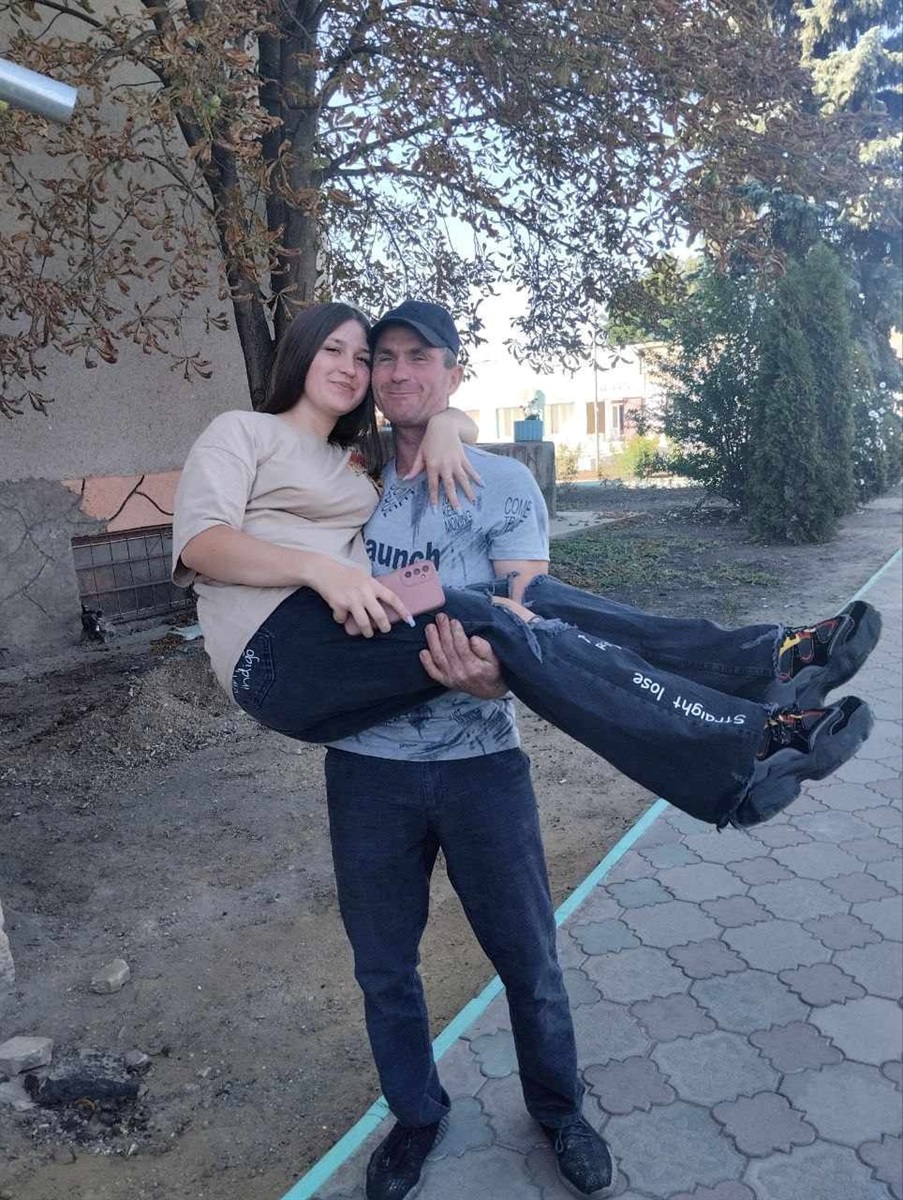 Влада Лененко з татом