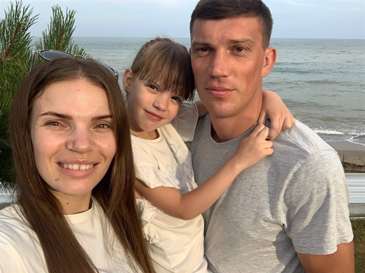 Ярослава з родиною