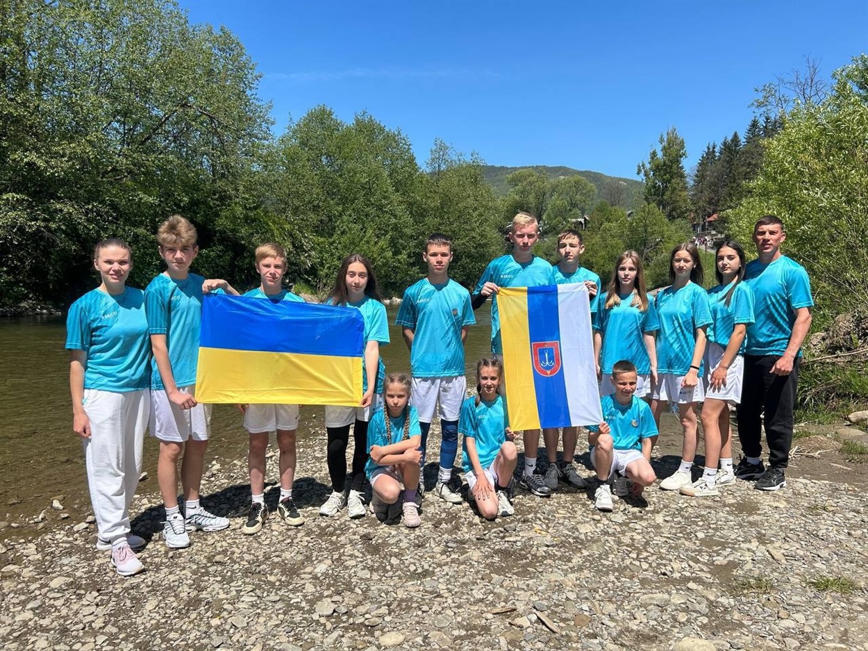 Переможці змагань обласної спартакіади серед учнів закладіі загальної середньої освіти « Козацький гарт»