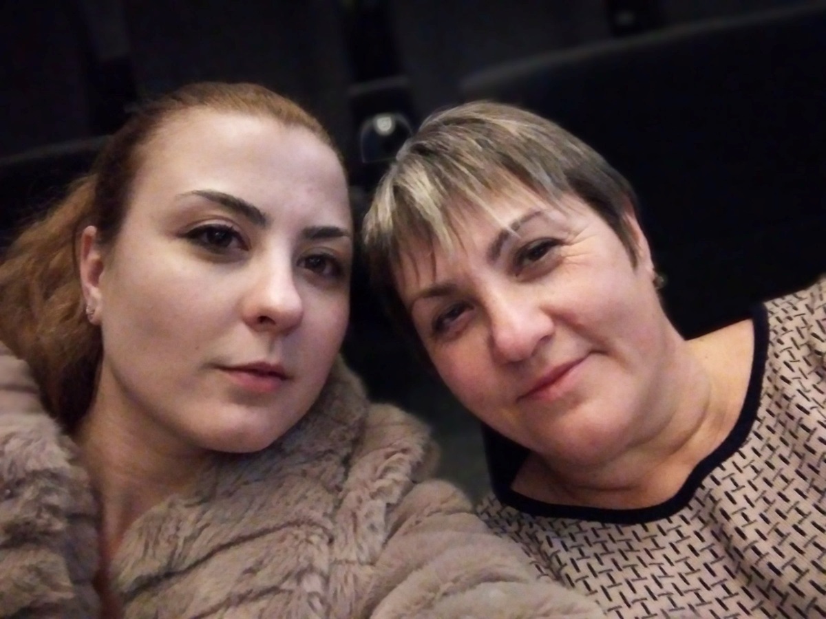 З донечкою Мариною