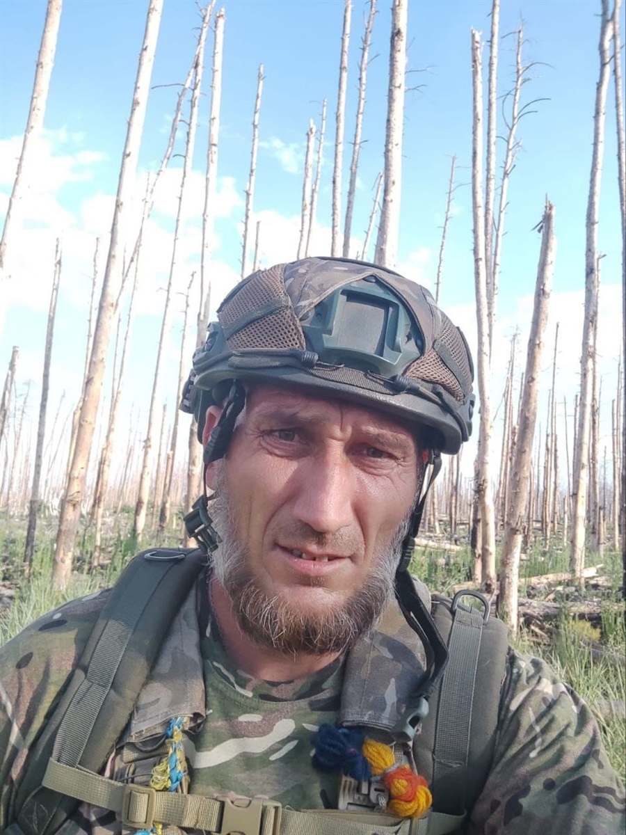 Михайло Ісадченко на позиції