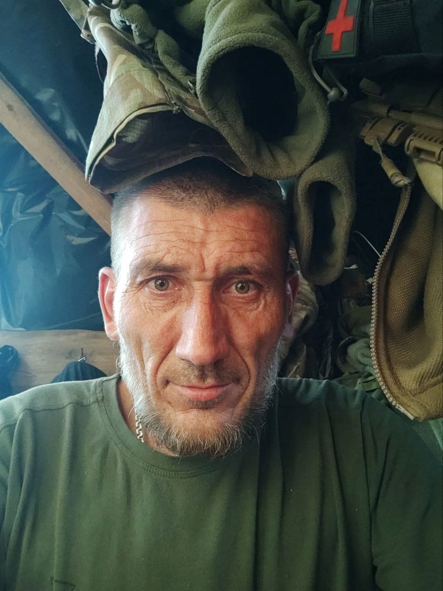 Під час перепочинку в бліндажі