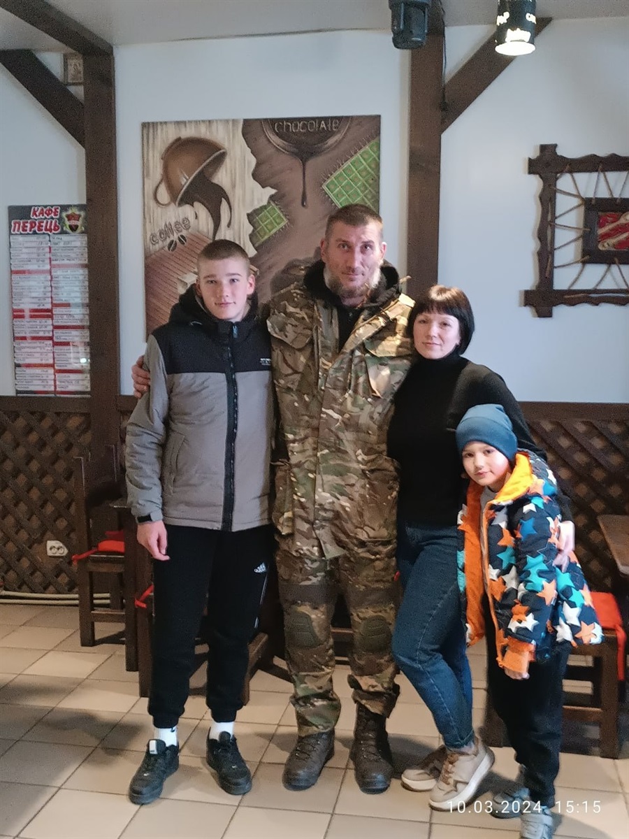 В черговій відпустці з найріднішими