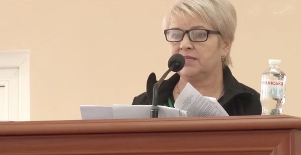 Заступниця начальника управління ЖКГ Валентини Храпенко