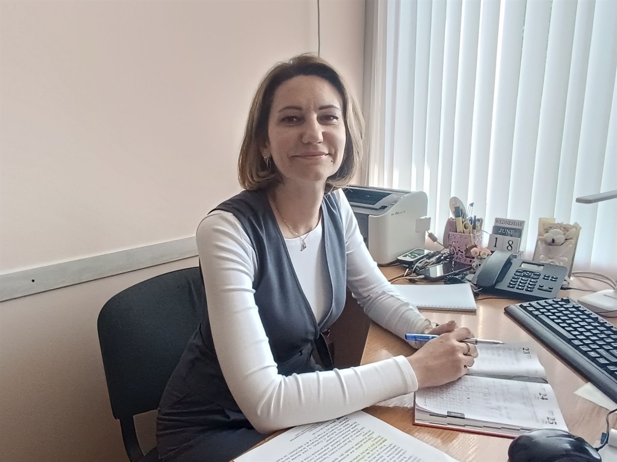 Головна спеціалістка відділу освіти Балтської міської ради Марина Сєрьожкіна 