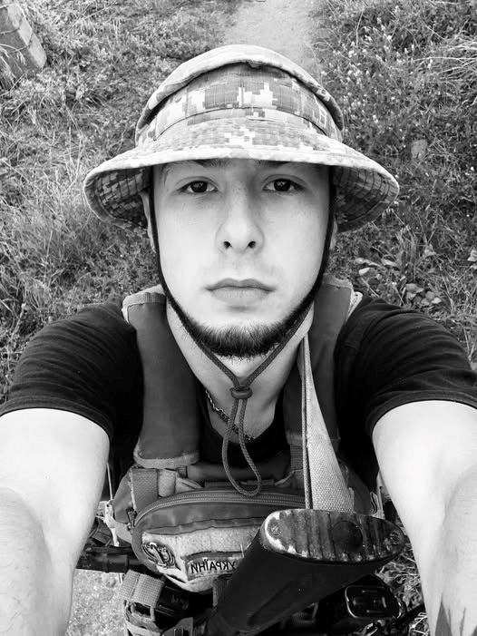 Максим Свистунов під час служби 